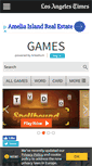 Mobile Screenshot of games.latimes.com