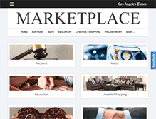 Tablet Screenshot of marketplaceads.latimes.com