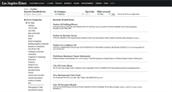 Desktop Screenshot of classifieds.latimes.com